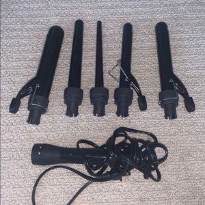 Curling Iron and Wand Set